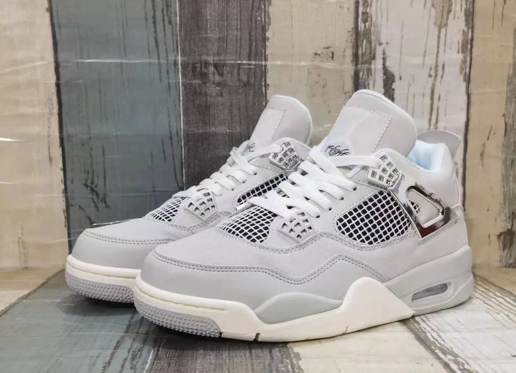 Air Jordan 4 Metallic Silver - Hình 7