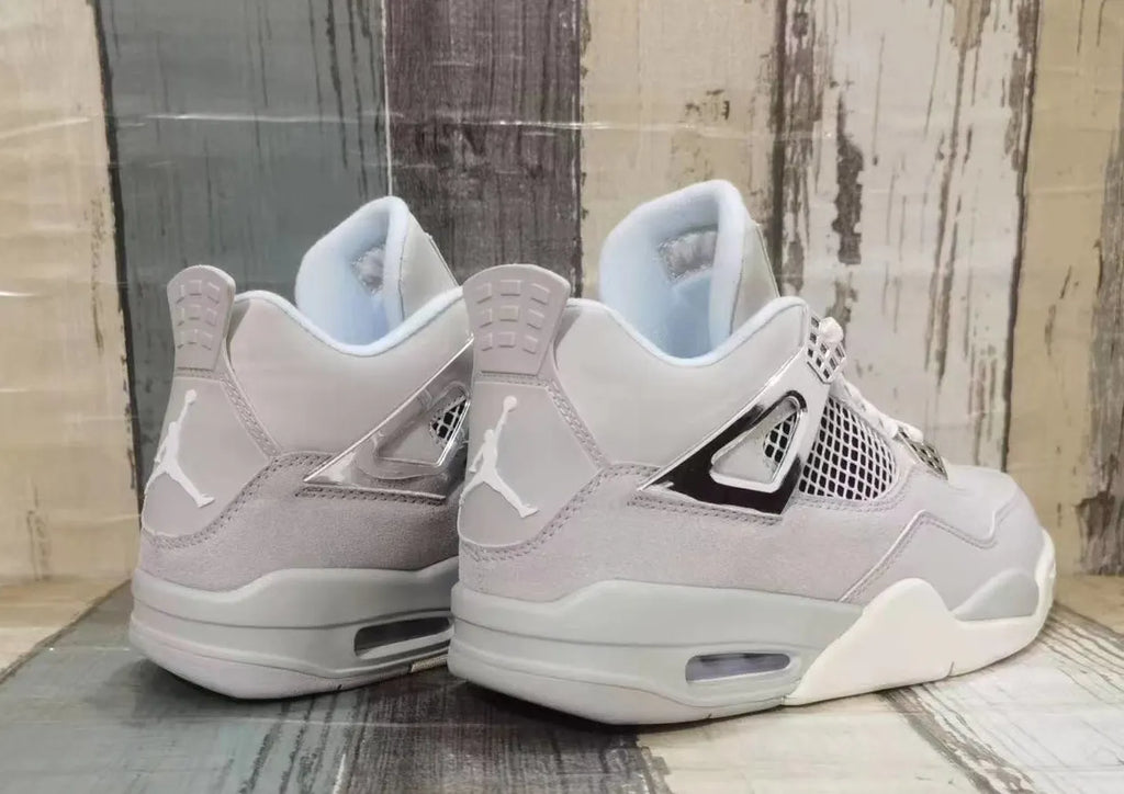 Air Jordan 4 Metallic Silver - Hình 3