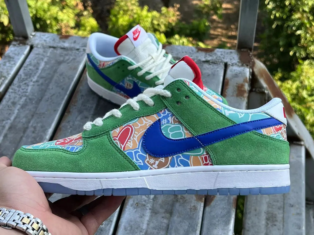 Nike Dunk Low Lucky Charms Green - Hình 2