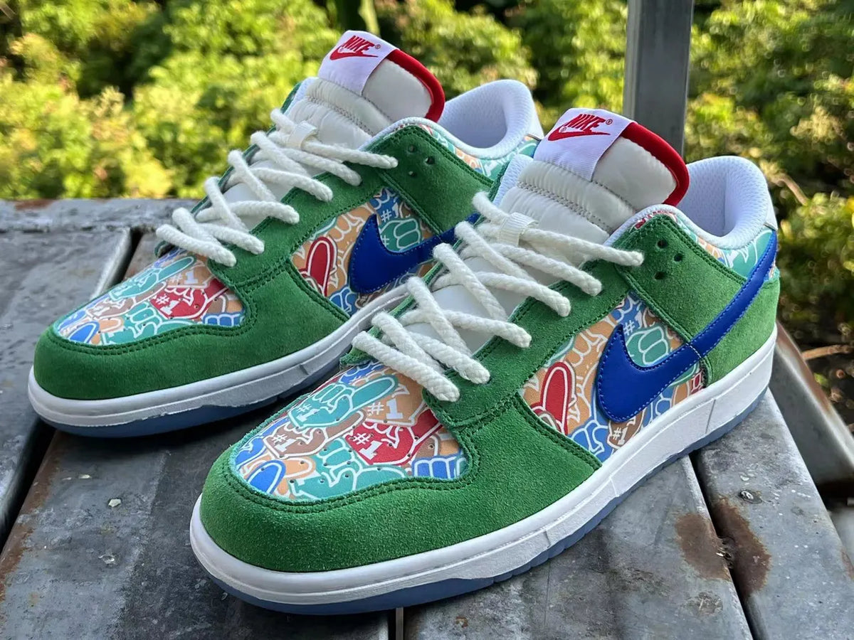 Nike Dunk Low Lucky Charms Green - Hình 5