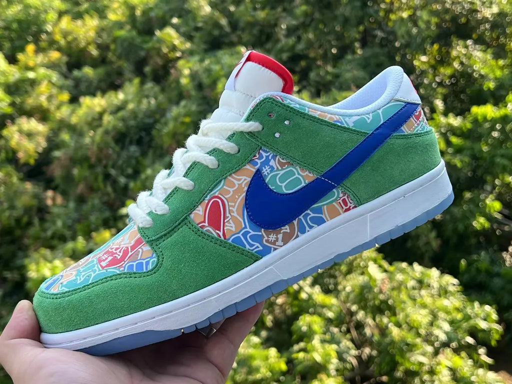 Nike Dunk Low Lucky Charms Green - Hình 3