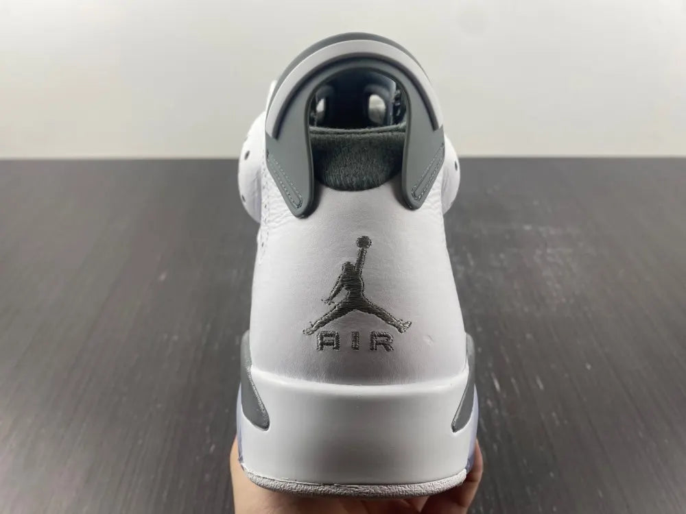 Air Jordan 6 Retro White Grey - Hình 14