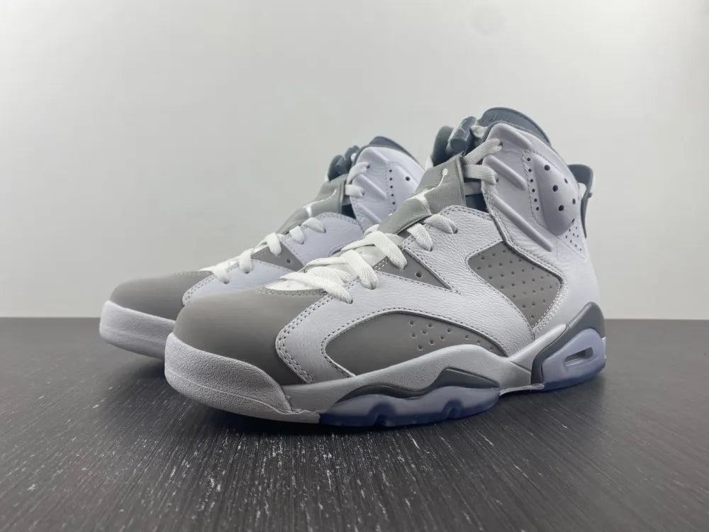Air Jordan 6 Retro White Grey - Hình 5