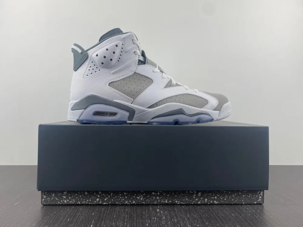 Air Jordan 6 Retro White Grey - Hình 11