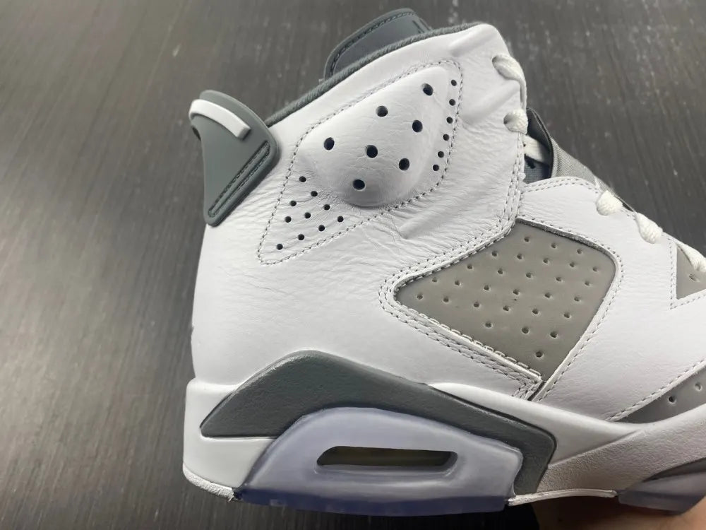 Air Jordan 6 Retro White Grey - Hình 8