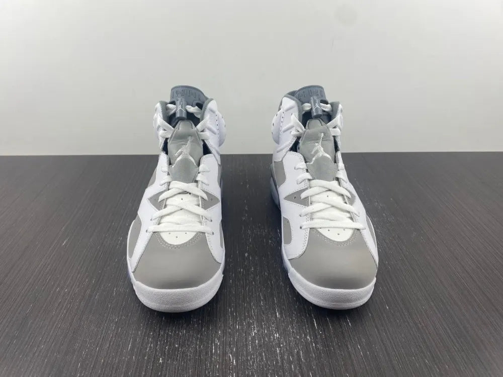 Air Jordan 6 Retro White Grey - Hình 4