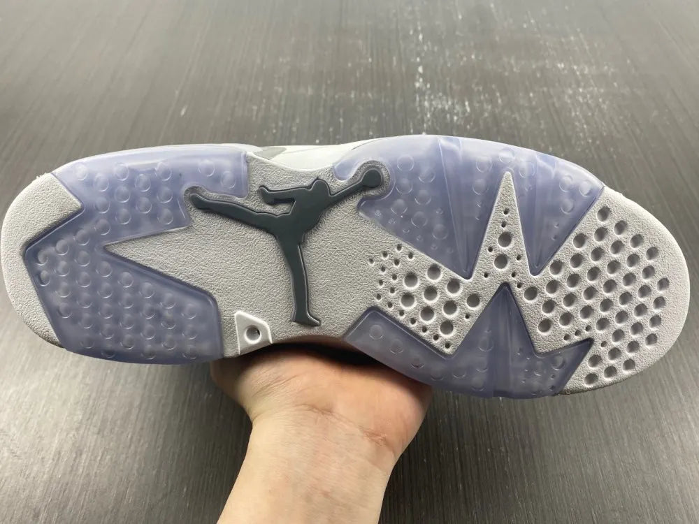 Air Jordan 6 Retro White Grey - Hình 10