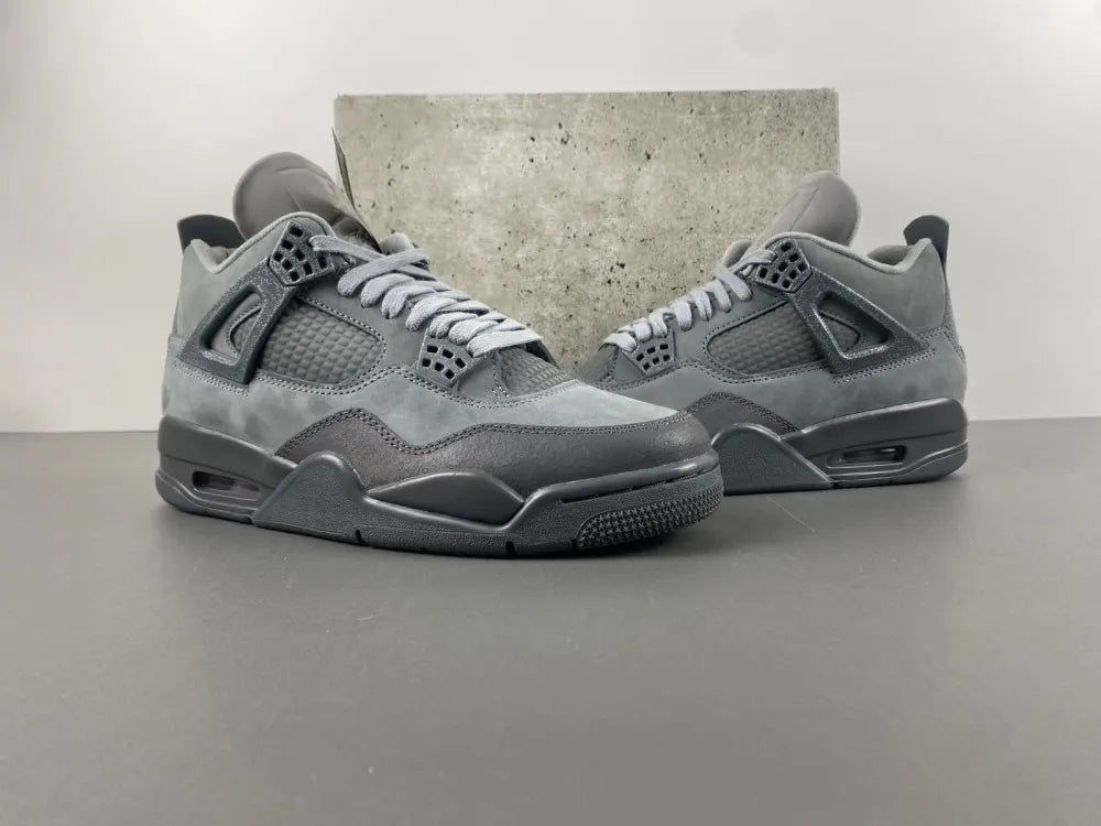 premium Air Jordan 4 Retro Cool Grey - Hình 4