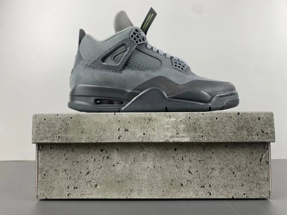 premium Air Jordan 4 Retro Cool Grey
