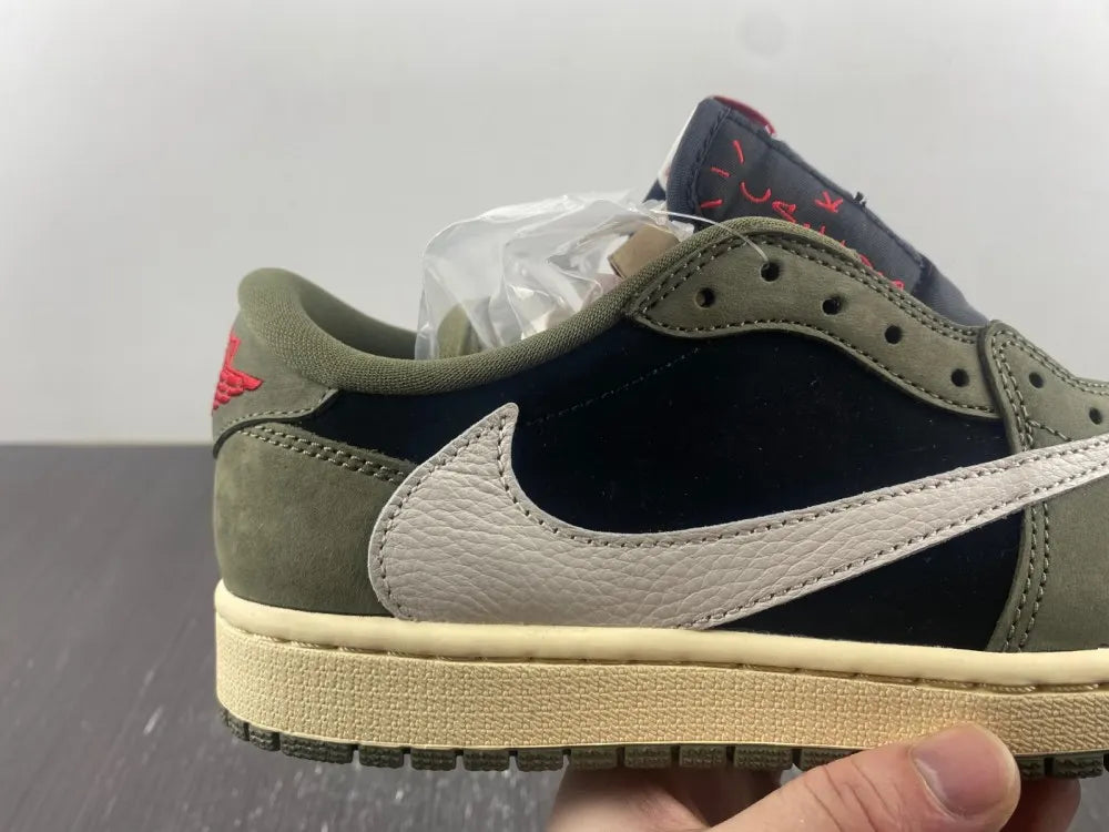 Travis Scott AJ1 Low Olive - Hình 13
