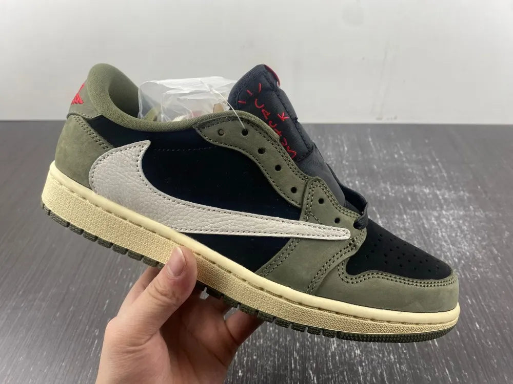 Travis Scott AJ1 Low Olive - Hình 11