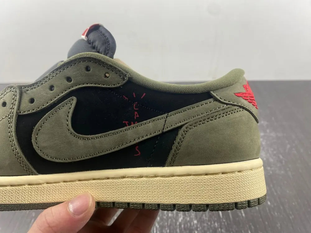 Travis Scott AJ1 Low Olive - Hình 6