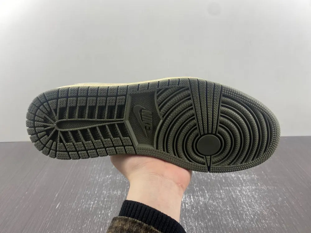 Travis Scott AJ1 Low Olive - Hình 5
