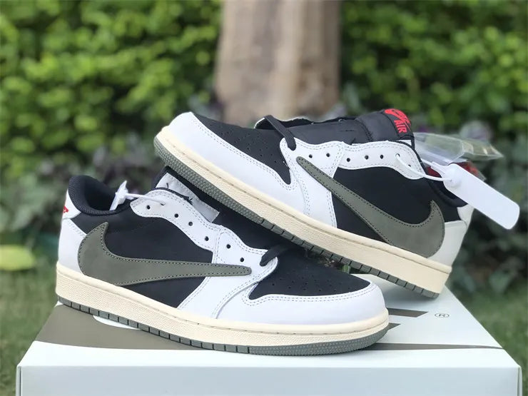Air Jordan 1 Black Army Green - Hình 15