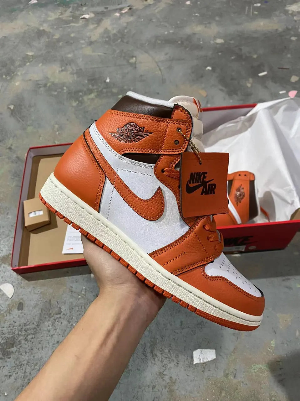 Air Jordan 1 Starfish - Hình 7