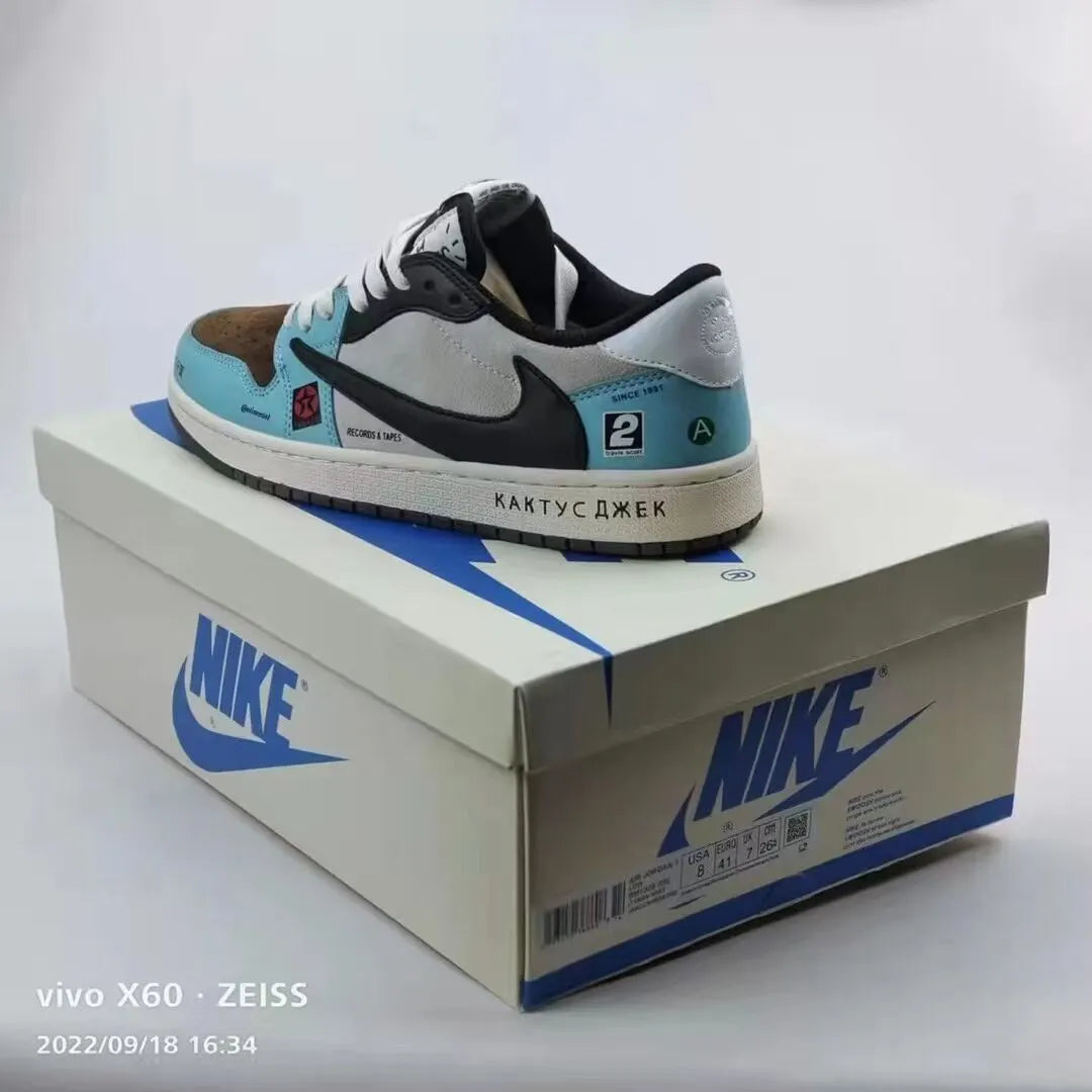 Travis Scott Pale Blue - Hình 8