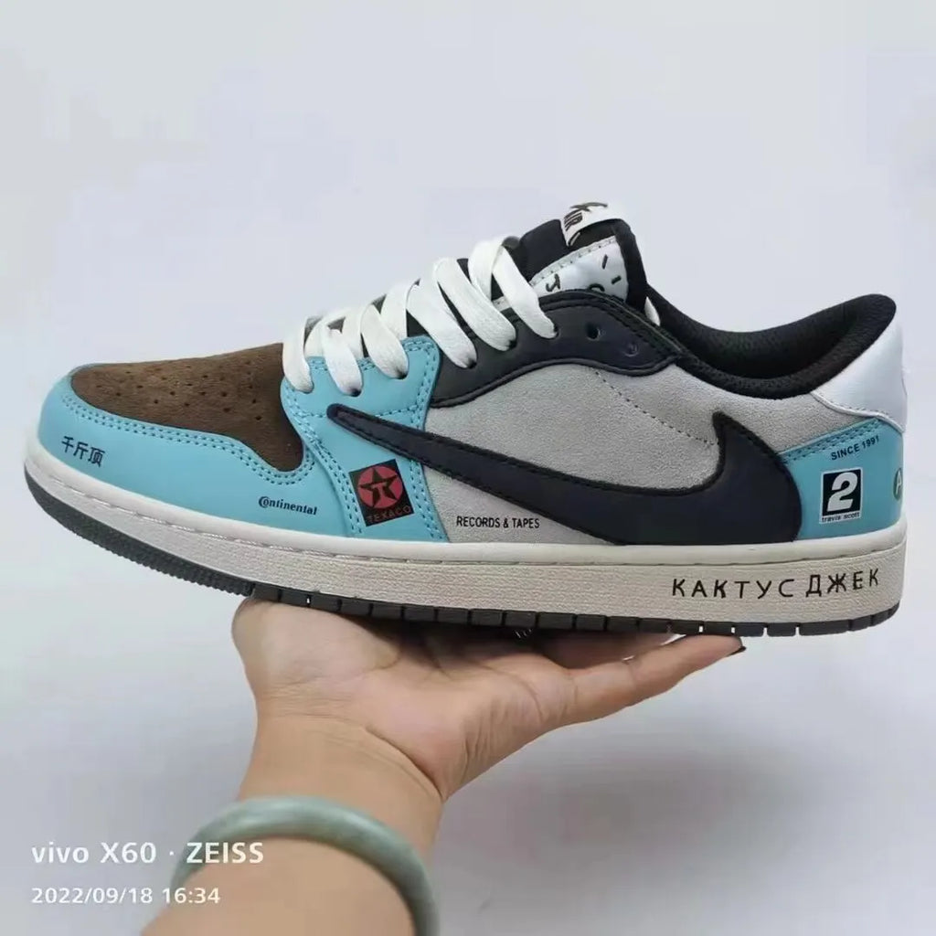 Travis Scott Pale Blue - Hình 7
