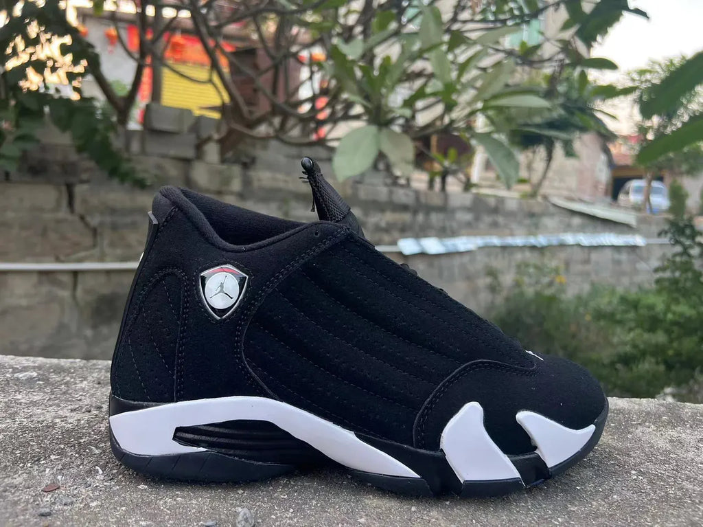 Air Jordan 14 Retro Black/White - Hình 4