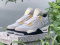 Air Jordan 4 Grey Yellow
