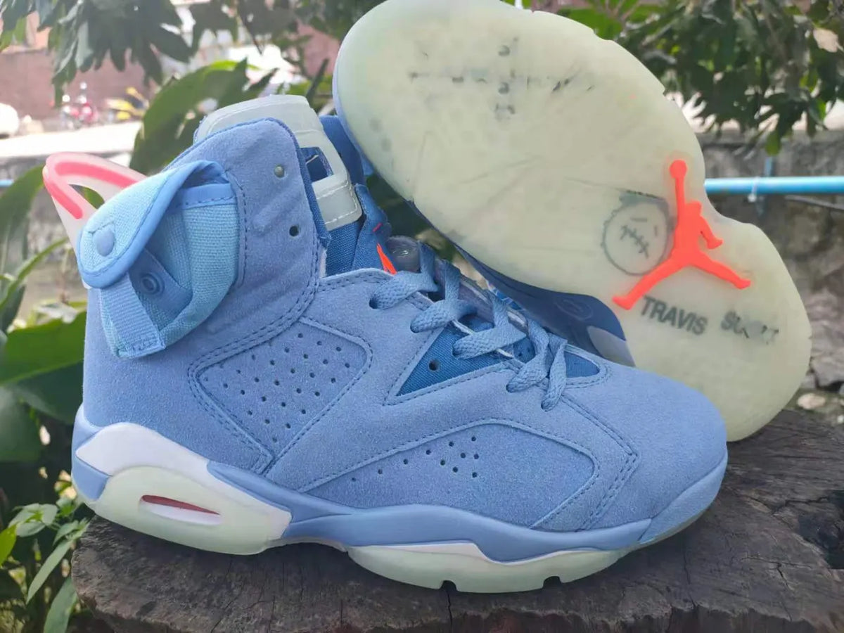 Air Jordan 6 Blue - Hình 4