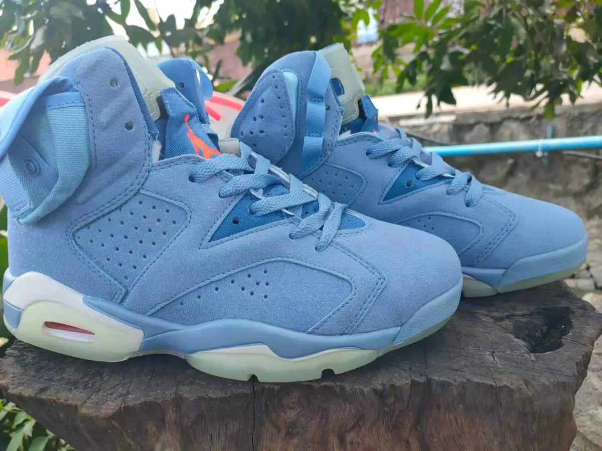 Air Jordan 6 Blue - Hình 3