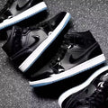 Jordan 1 Mid Black Patent