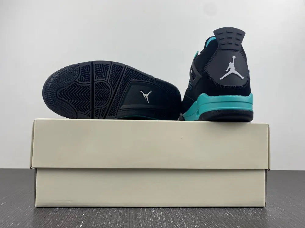 Air Jordan 4 Black Teal - Hình 2