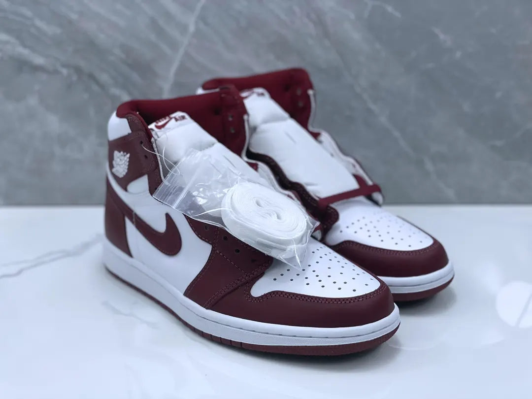Air Jordan 1 Burgundy - Hình 9