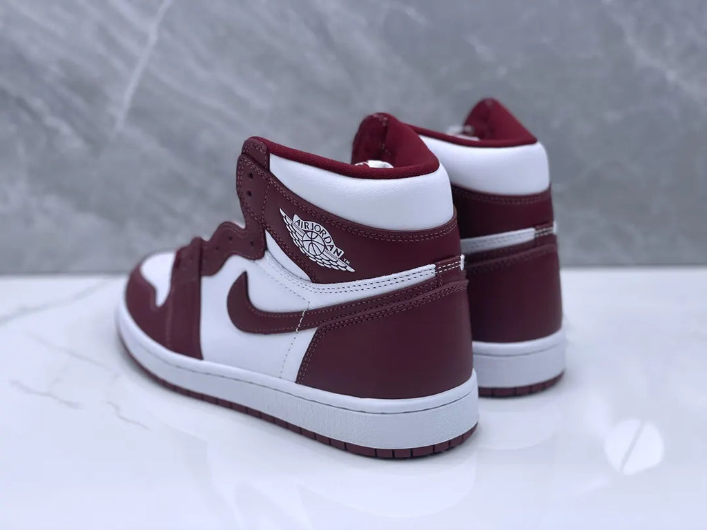 Air Jordan 1 Burgundy - Hình 7