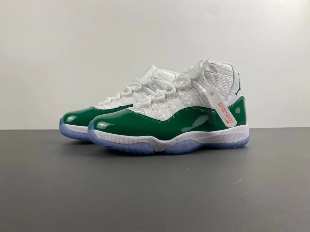 Air Jordan 11 White/Green - Hình 16
