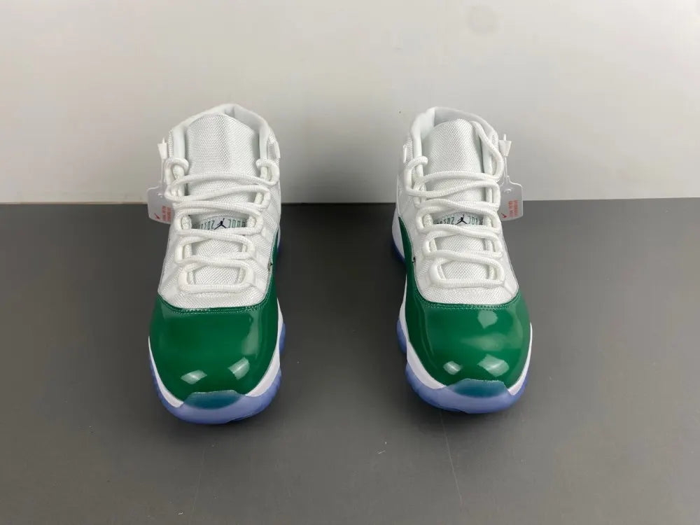 Air Jordan 11 White/Green - Hình 15