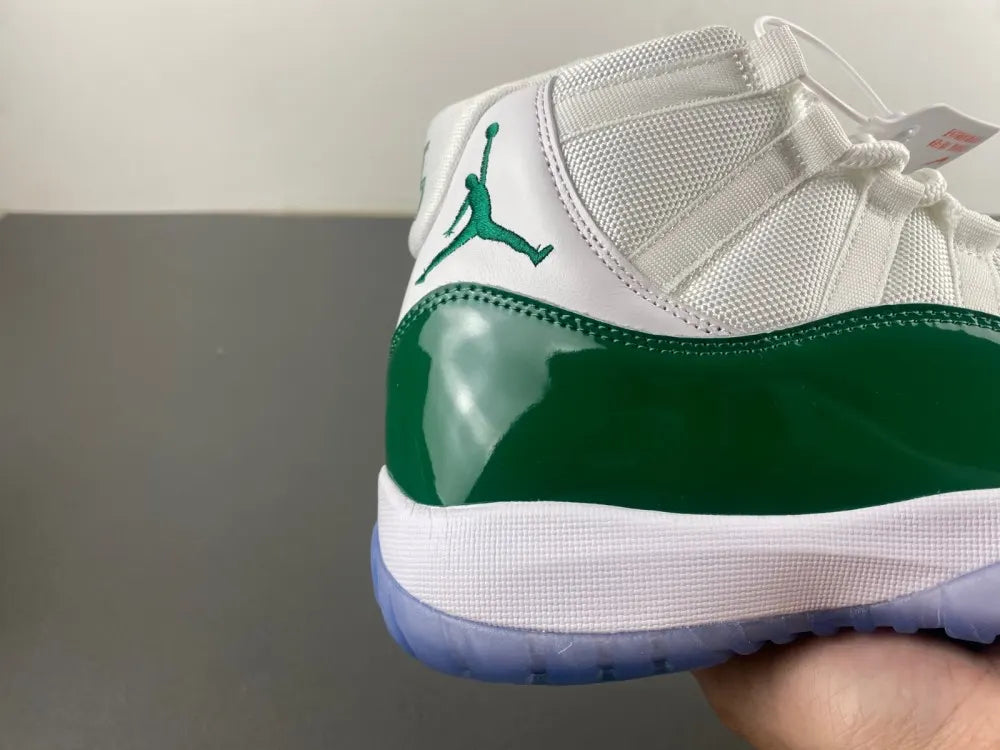 Air Jordan 11 White/Green - Hình 5