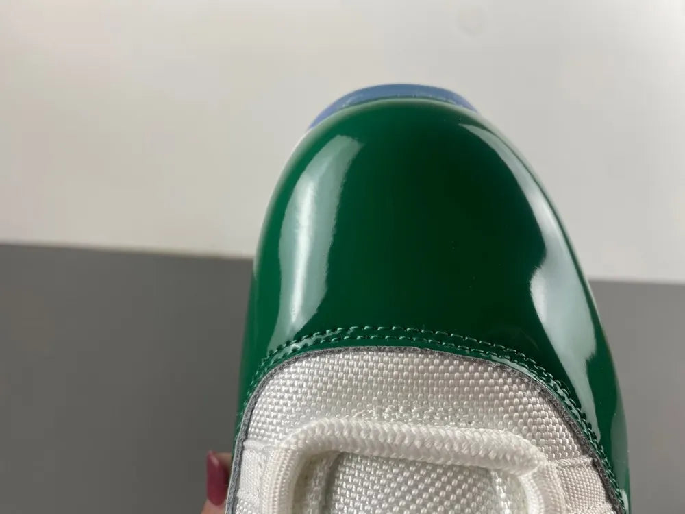 Air Jordan 11 White/Green - Hình 9