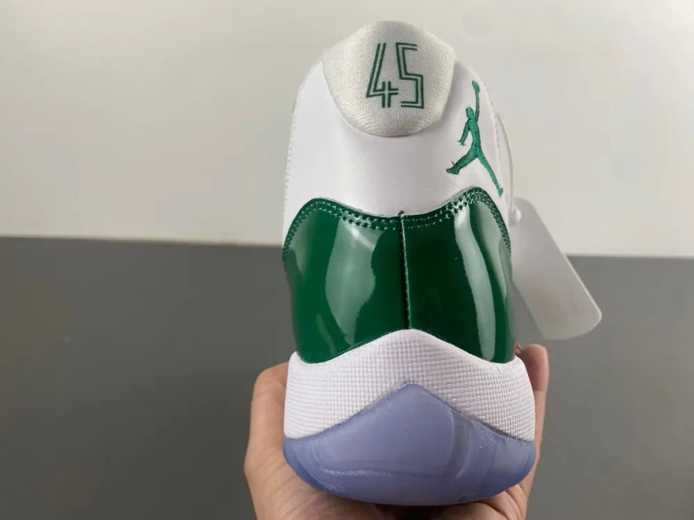 Air Jordan 11 White/Green - Hình 8