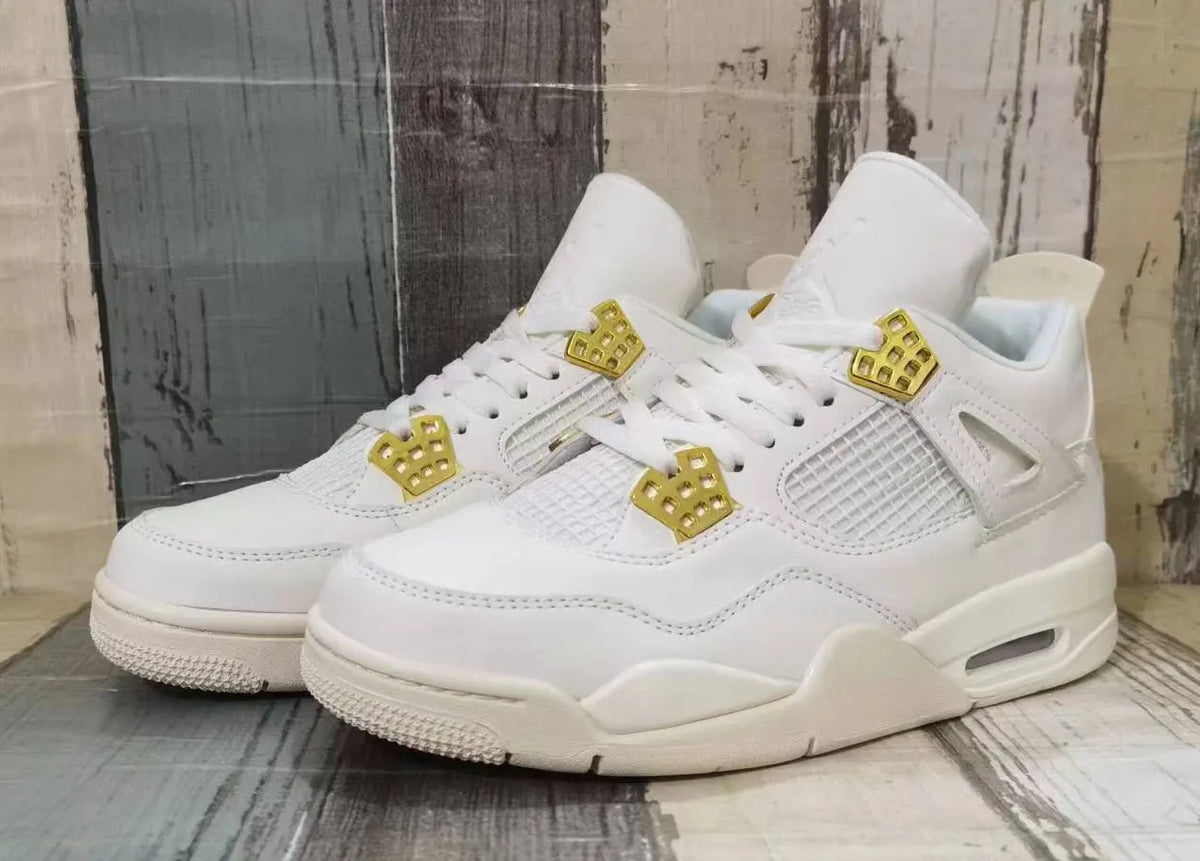 Air Jordan 4 White Gold retro premium - Hình 5