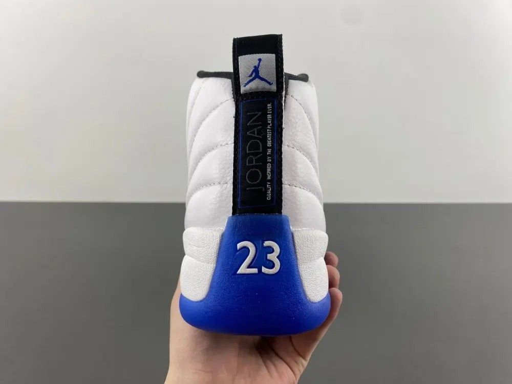 Air Jordan 12 White/Royal - Hình 5