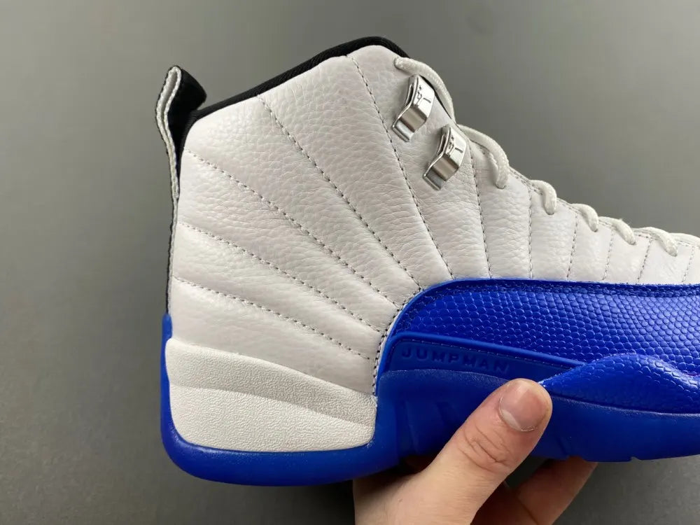 Air Jordan 12 White/Royal - Hình 8