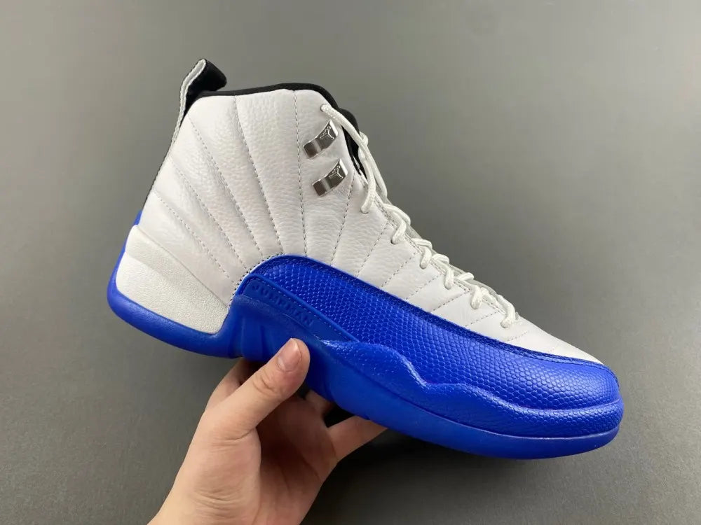 Air Jordan 12 White/Royal - Hình 11