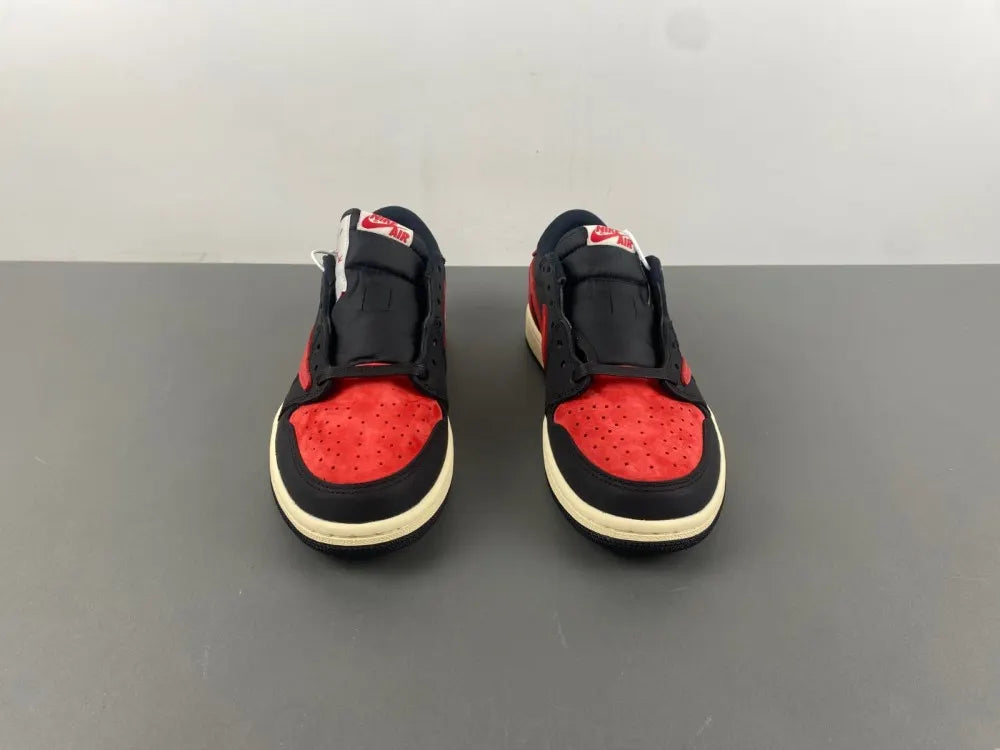 Travis Scott Jordan 1 Black/Red - Hình 17