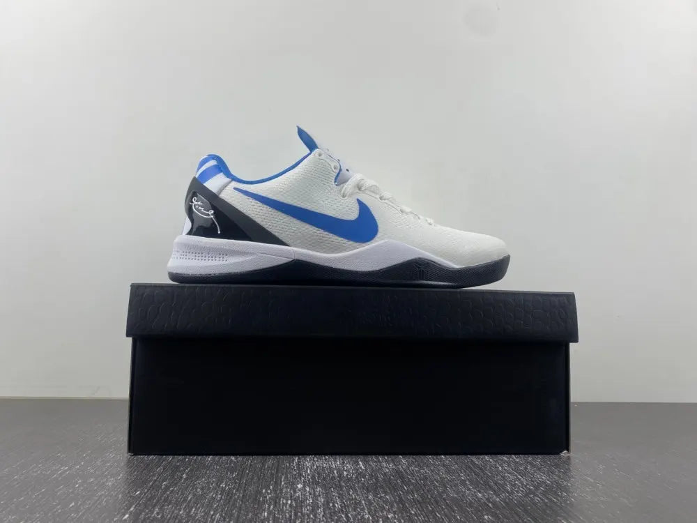 Kobe 8 Protro White Hyper Blue - Hình 8