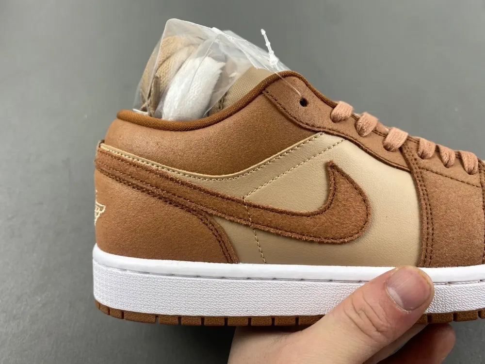 Air Jordan 1 Low Tan Suede - Hình 7