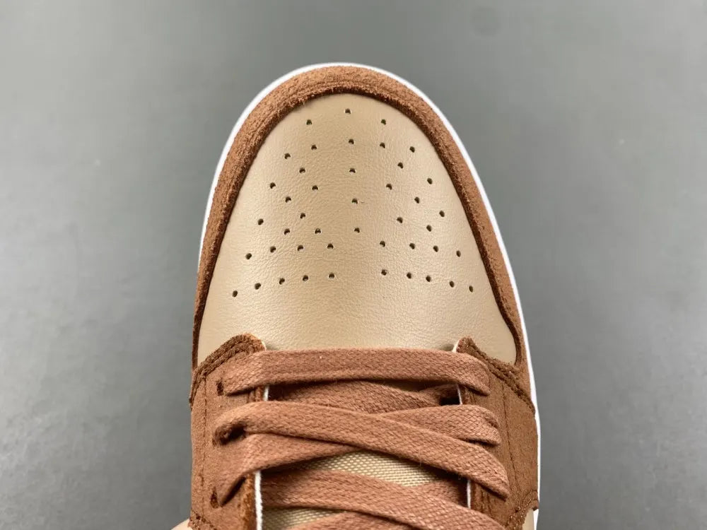 Air Jordan 1 Low Tan Suede - Hình 8