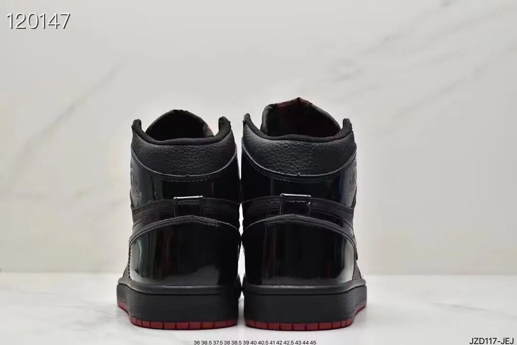 Air Jordan 1 Black Patent - Hình 6
