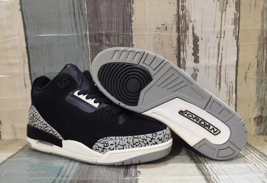 Air Jordan 3 Black Cement retro classic - Hình 5