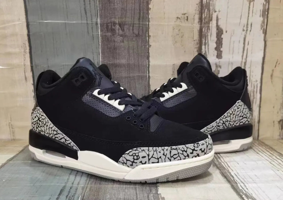 Air Jordan 3 Black Cement retro classic