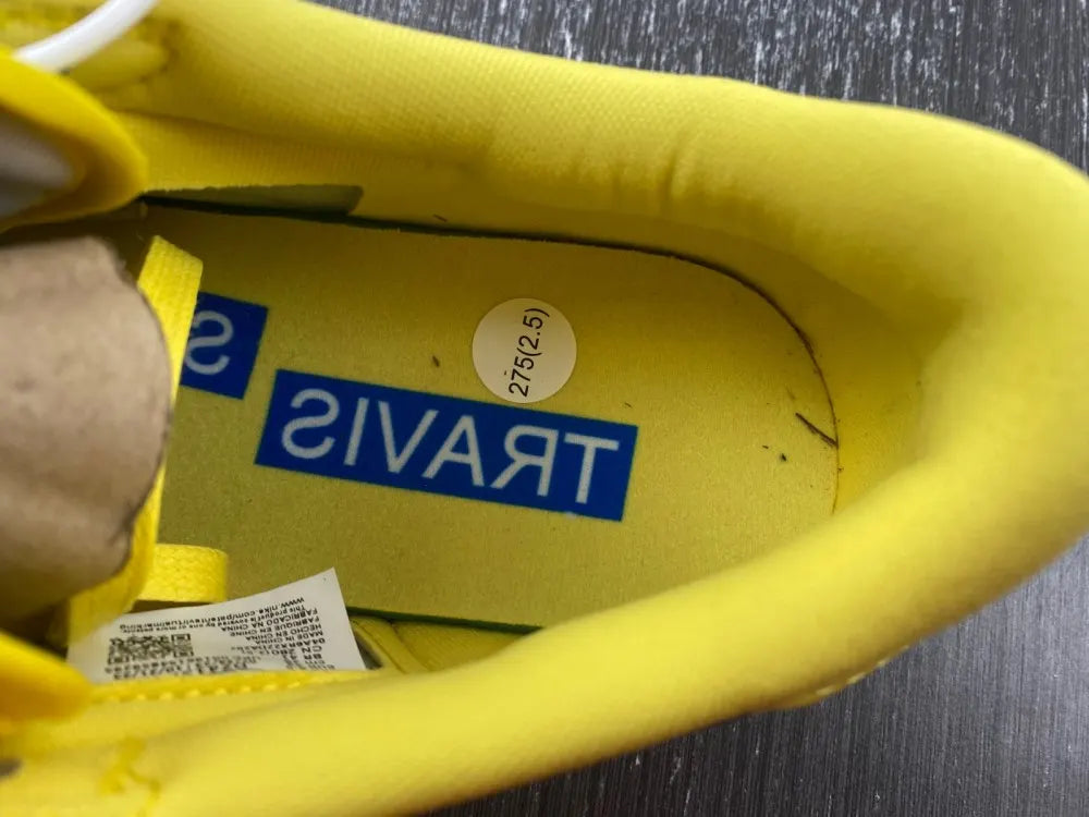 Air Jordan 1 Low Yellow/Blue - Hình 8