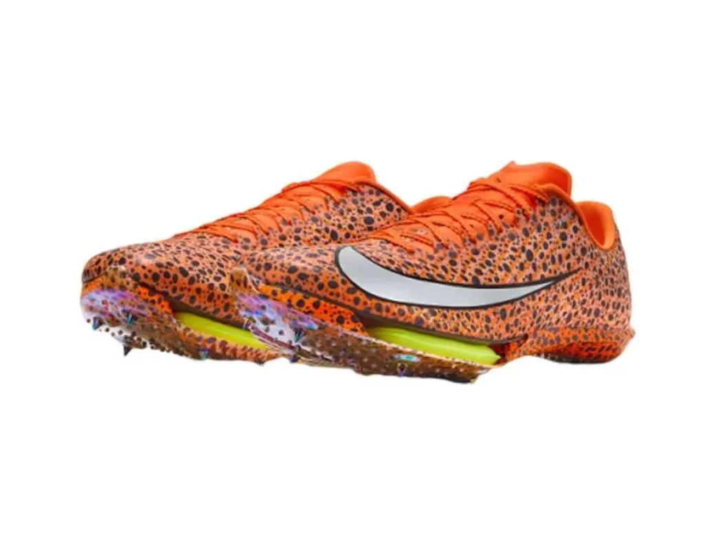 Speckled Orange/Yellow Soccer Shoe - Hình 3