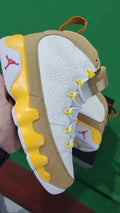 Air Jordan 9 White/Tan/Yellow