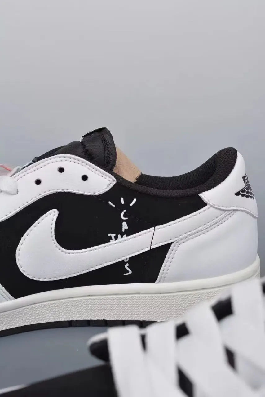 Air Jordan 1 Low Black White nike - Hình 28