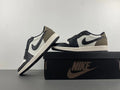 premium Nike Air Jordan 1 Low Black Olive